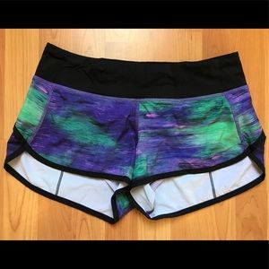 Lululemon speed shorts